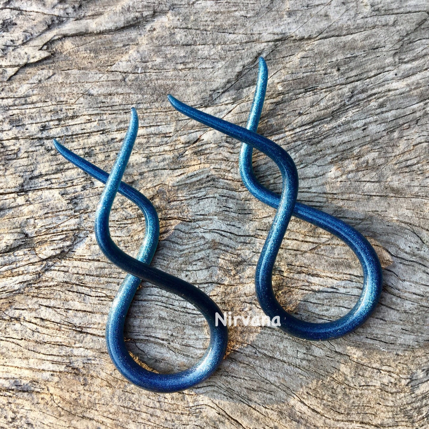 1 Pair (2 Pieces) Unobtanium Double Twists