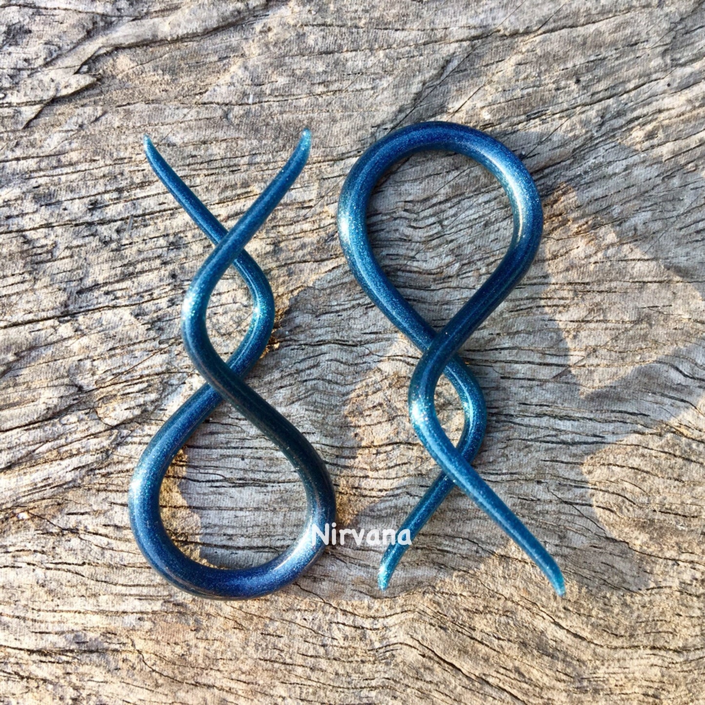 1 Pair (2 Pieces) Unobtanium Double Twists