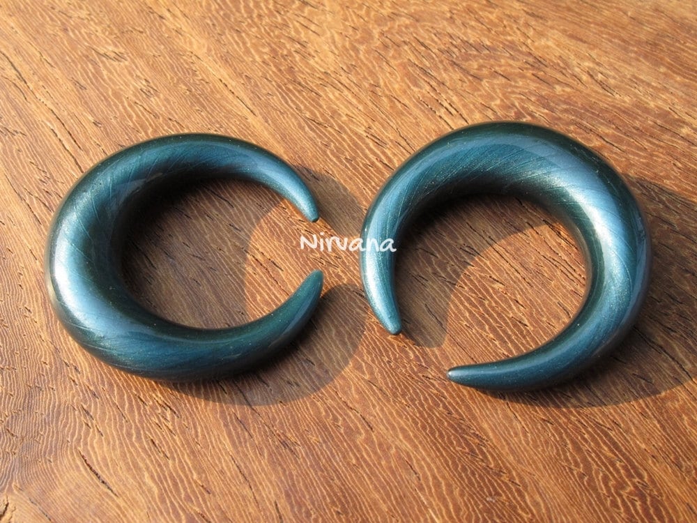 1 Pair (2 Pieces) Glass Unobtanium Septum Pinchers