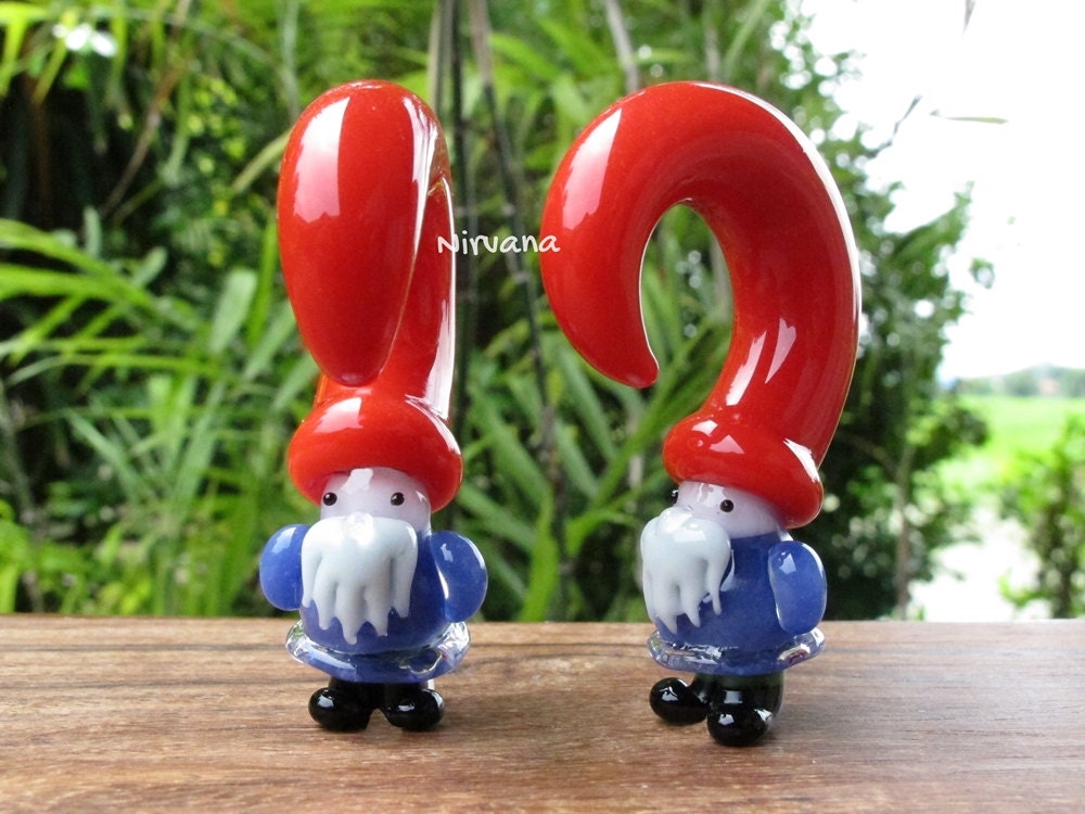 1 Pair (2 Pieces) Purple Shirt Gnome Claw Gauges