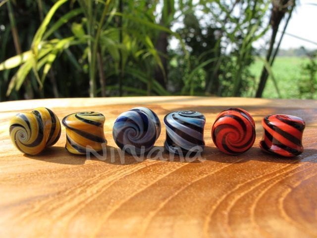 Glass online spiral plugs