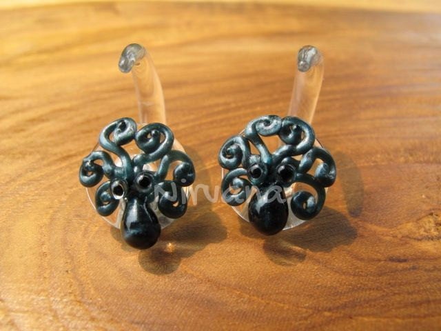 1 Pair (2 Pieces) Octopus Claws in Unobtanium