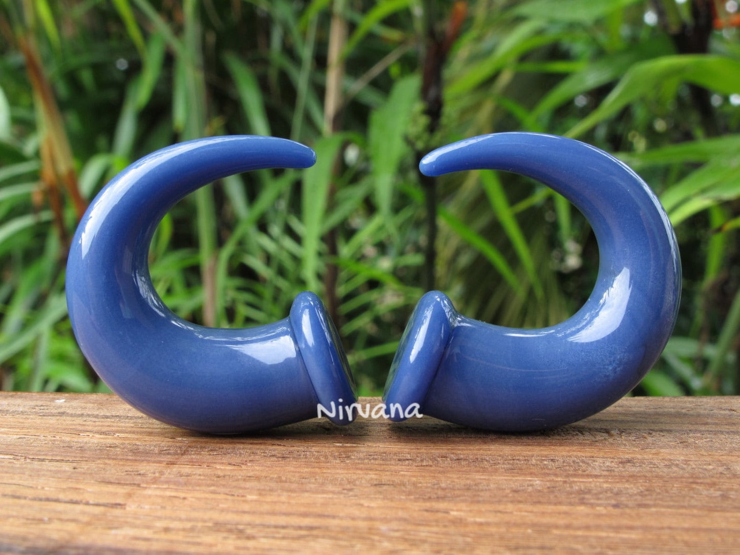 1 Pair (2 Pieces) Solid Color Purple Claws